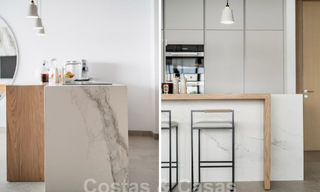 Appartement moderne de première classe à vendre, avec vue sur la mer, le golf et les montagnes à Benahavis - Marbella 63131 