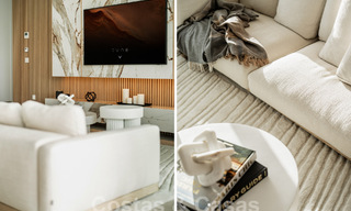 Appartement moderne de première classe à vendre, avec vue sur la mer, le golf et les montagnes à Benahavis - Marbella 63133 