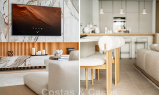 Appartement moderne de première classe à vendre, avec vue sur la mer, le golf et les montagnes à Benahavis - Marbella 63134 