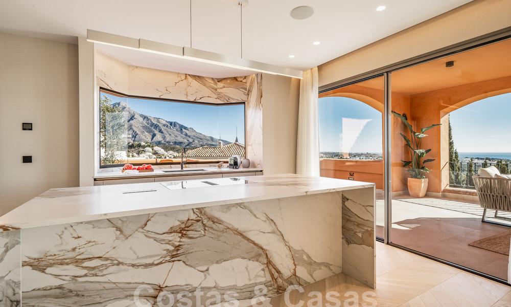 Appartement de luxe à vendre avec un intérieur moderne dans une complexe de luxe dans la vallée du golf de Nueva Andalucia, Marbella 63270