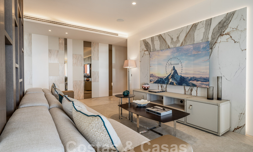 Appartement de luxe à vendre avec un intérieur moderne dans une complexe de luxe dans la vallée du golf de Nueva Andalucia, Marbella 63281