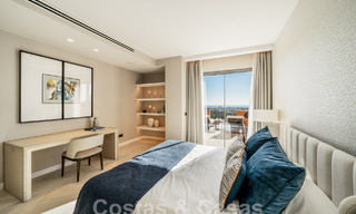 Appartement de luxe à vendre avec un intérieur moderne dans une complexe de luxe dans la vallée du golf de Nueva Andalucia, Marbella 63284 