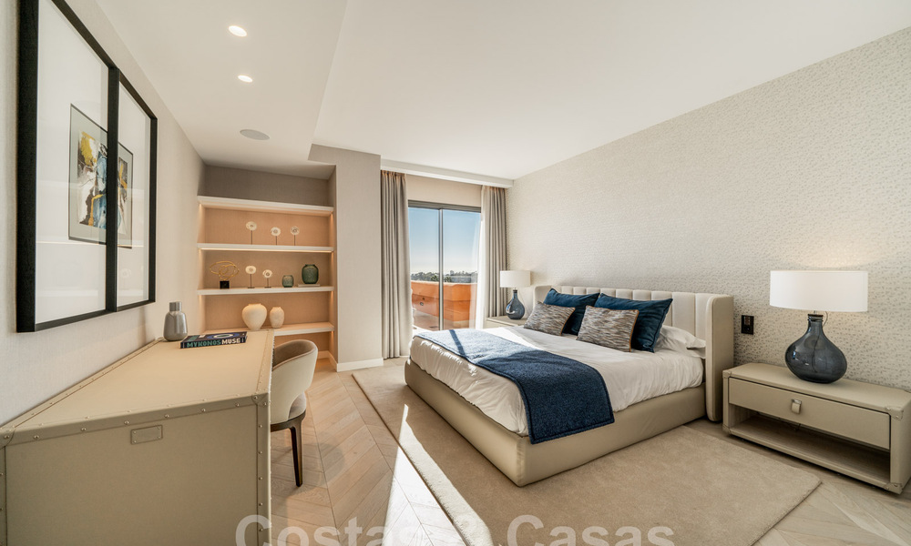Appartement de luxe à vendre avec un intérieur moderne dans une complexe de luxe dans la vallée du golf de Nueva Andalucia, Marbella 63285