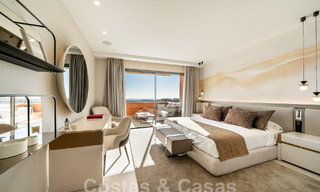 Appartement de luxe à vendre avec un intérieur moderne dans une complexe de luxe dans la vallée du golf de Nueva Andalucia, Marbella 63287 