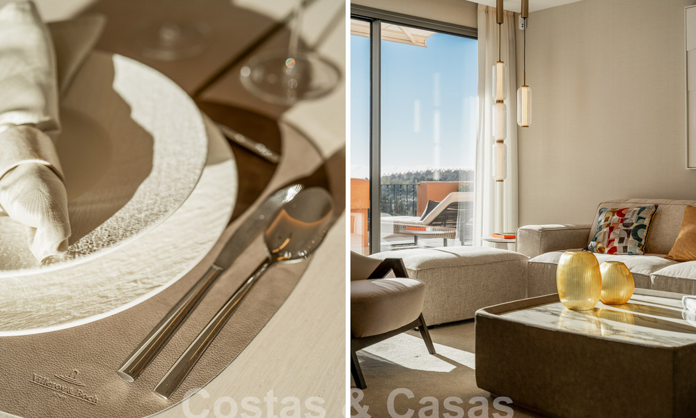 Appartement de luxe à vendre avec un intérieur moderne dans une complexe de luxe dans la vallée du golf de Nueva Andalucia, Marbella 63292