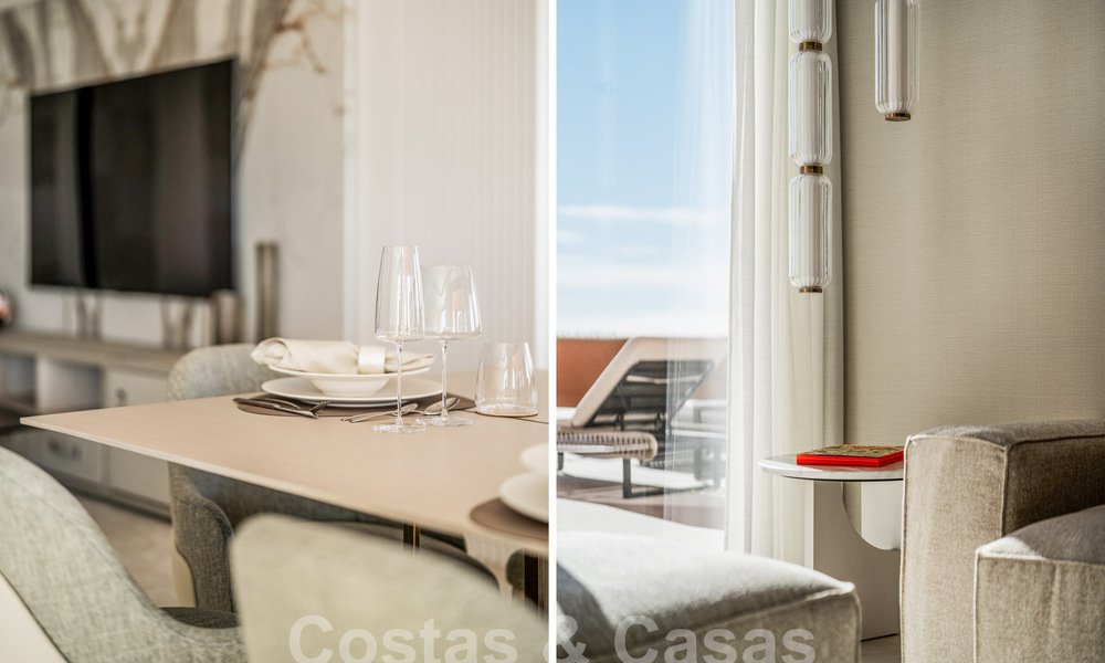 Appartement de luxe à vendre avec un intérieur moderne dans une complexe de luxe dans la vallée du golf de Nueva Andalucia, Marbella 63296