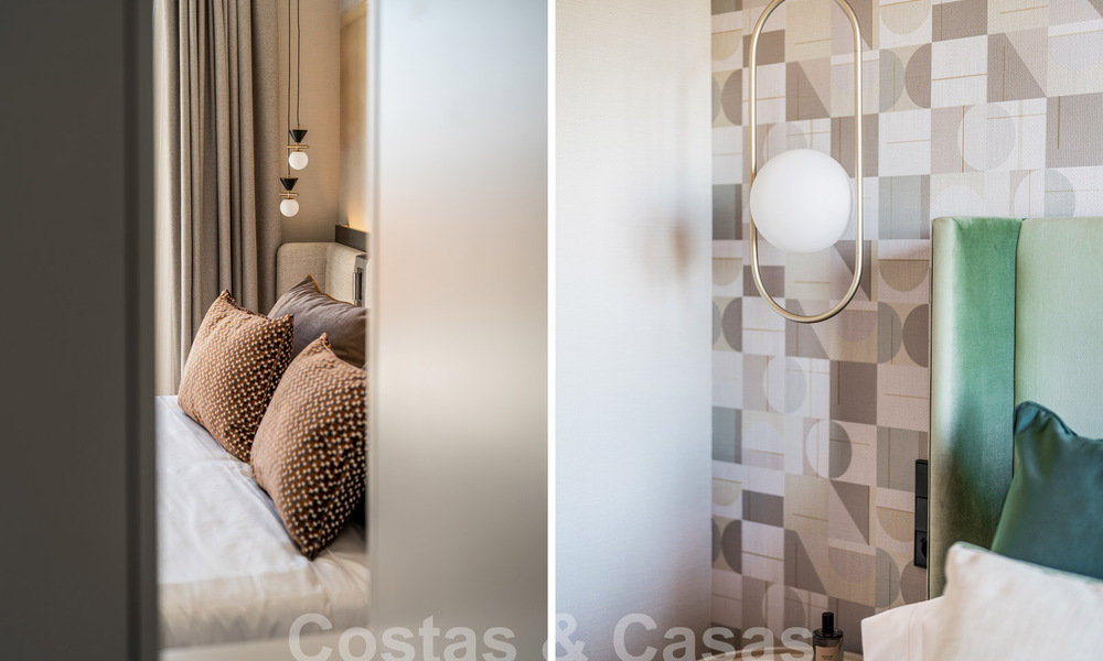 Appartement de luxe à vendre avec un intérieur moderne dans une complexe de luxe dans la vallée du golf de Nueva Andalucia, Marbella 63300