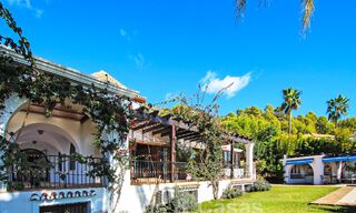 Villa andalouse de luxe à vendre dans le quartier résidentiel exclusif de Sierra Blanca sur le Golden Mile de Marbella 63084 