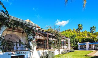 Villa andalouse de luxe à vendre dans le quartier résidentiel exclusif de Sierra Blanca sur le Golden Mile de Marbella 63084 