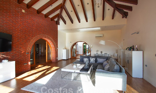 Villa andalouse de luxe à vendre dans le quartier résidentiel exclusif de Sierra Blanca sur le Golden Mile de Marbella 63094 