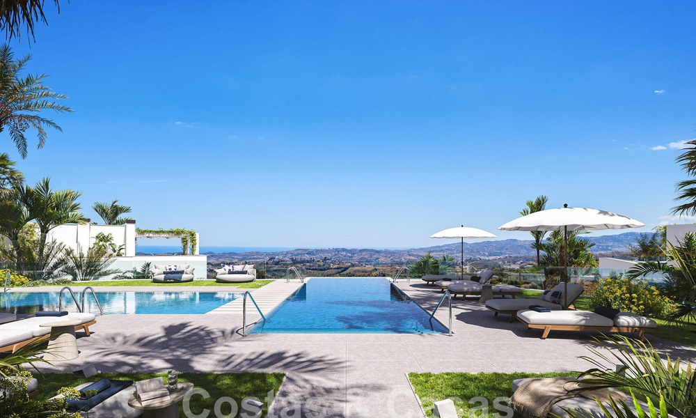 Appartements neufs et innovants à vendre avec vue panoramique sur la mer à Mijas, Costa del Sol 63079
