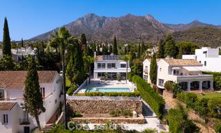 Villa de luxe contemporaine rénovée à vendre avec vue sur la mer à Sierra Blanca sur le Golden Mile de Marbella 63506 