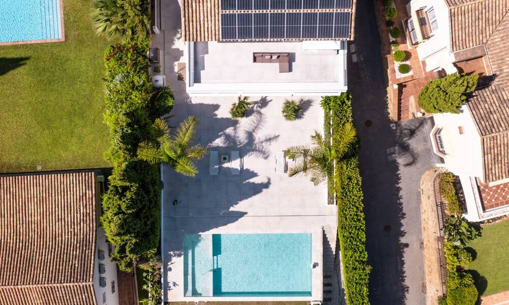 Villa de luxe contemporaine rénovée à vendre avec vue sur la mer à Sierra Blanca sur le Golden Mile de Marbella 63508