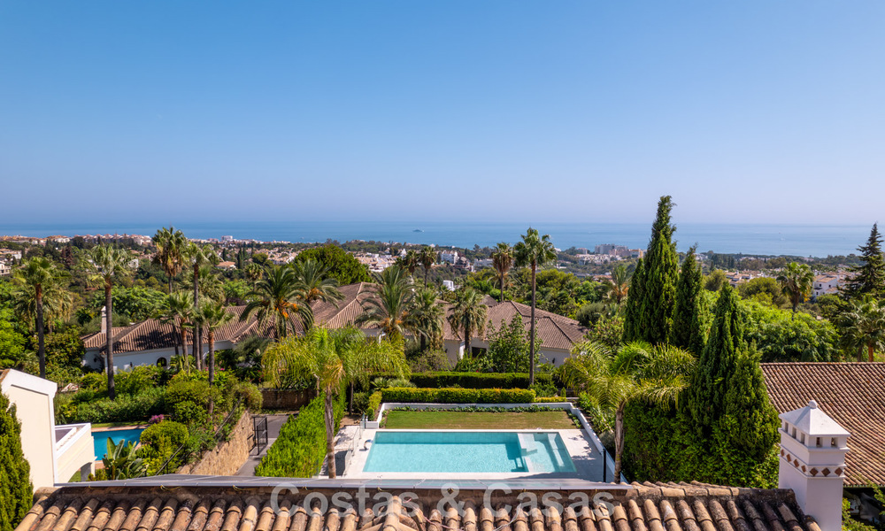 Villa de luxe contemporaine rénovée à vendre avec vue sur la mer à Sierra Blanca sur le Golden Mile de Marbella 63510