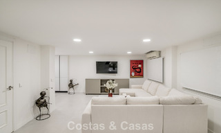 Villa de luxe contemporaine rénovée à vendre avec vue sur la mer à Sierra Blanca sur le Golden Mile de Marbella 63511 