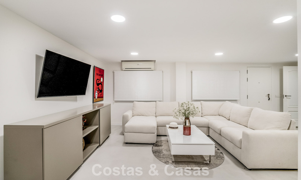 Villa de luxe contemporaine rénovée à vendre avec vue sur la mer à Sierra Blanca sur le Golden Mile de Marbella 63512