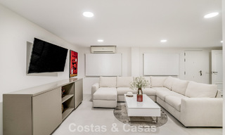 Villa de luxe contemporaine rénovée à vendre avec vue sur la mer à Sierra Blanca sur le Golden Mile de Marbella 63512 