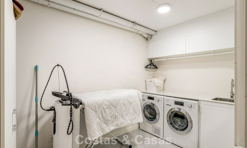 Villa de luxe contemporaine rénovée à vendre avec vue sur la mer à Sierra Blanca sur le Golden Mile de Marbella 63514