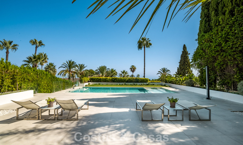 Villa de luxe contemporaine rénovée à vendre avec vue sur la mer à Sierra Blanca sur le Golden Mile de Marbella 63517