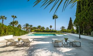 Villa de luxe contemporaine rénovée à vendre avec vue sur la mer à Sierra Blanca sur le Golden Mile de Marbella 63517 