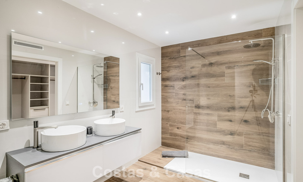 Villa de luxe contemporaine rénovée à vendre avec vue sur la mer à Sierra Blanca sur le Golden Mile de Marbella 63529