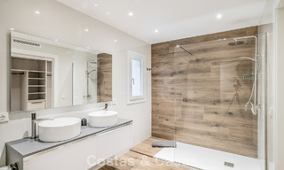 Villa de luxe contemporaine rénovée à vendre avec vue sur la mer à Sierra Blanca sur le Golden Mile de Marbella 63529 