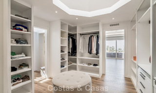 Villa de luxe contemporaine rénovée à vendre avec vue sur la mer à Sierra Blanca sur le Golden Mile de Marbella 63531 