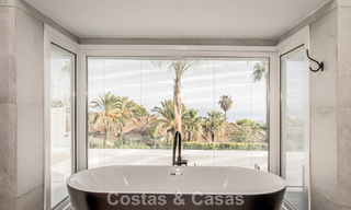 Villa de luxe contemporaine rénovée à vendre avec vue sur la mer à Sierra Blanca sur le Golden Mile de Marbella 63535 