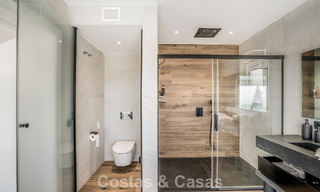 Villa de luxe contemporaine rénovée à vendre avec vue sur la mer à Sierra Blanca sur le Golden Mile de Marbella 63536 