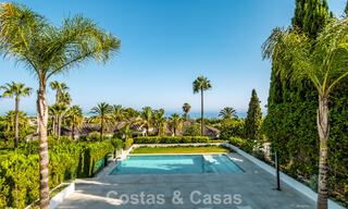 Villa de luxe contemporaine rénovée à vendre avec vue sur la mer à Sierra Blanca sur le Golden Mile de Marbella 63538 