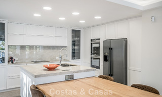 Villa de luxe contemporaine rénovée à vendre avec vue sur la mer à Sierra Blanca sur le Golden Mile de Marbella 63543 