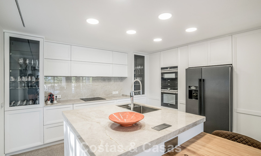 Villa de luxe contemporaine rénovée à vendre avec vue sur la mer à Sierra Blanca sur le Golden Mile de Marbella 63544