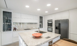 Villa de luxe contemporaine rénovée à vendre avec vue sur la mer à Sierra Blanca sur le Golden Mile de Marbella 63544 