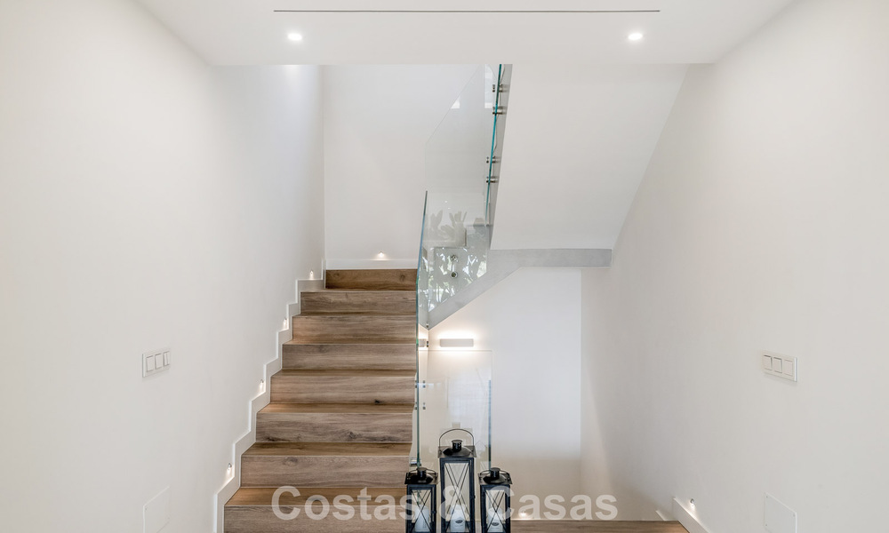 Villa de luxe contemporaine rénovée à vendre avec vue sur la mer à Sierra Blanca sur le Golden Mile de Marbella 63545