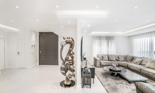 Villa de luxe contemporaine rénovée à vendre avec vue sur la mer à Sierra Blanca sur le Golden Mile de Marbella 63546 