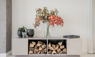 Villa de luxe contemporaine rénovée à vendre avec vue sur la mer à Sierra Blanca sur le Golden Mile de Marbella 63547 