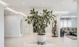 Villa de luxe contemporaine rénovée à vendre avec vue sur la mer à Sierra Blanca sur le Golden Mile de Marbella 63548 