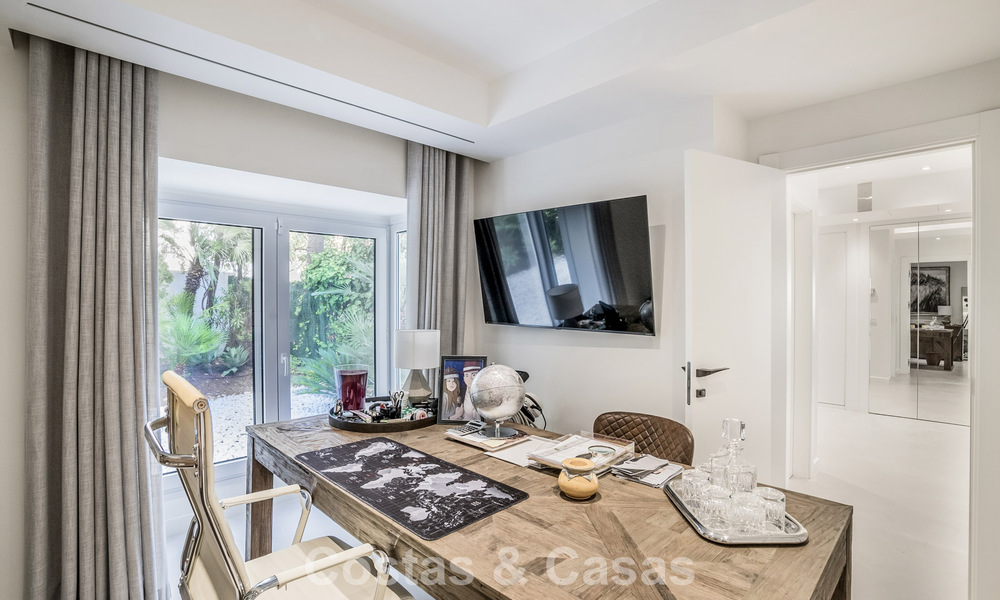 Villa de luxe contemporaine rénovée à vendre avec vue sur la mer à Sierra Blanca sur le Golden Mile de Marbella 63549