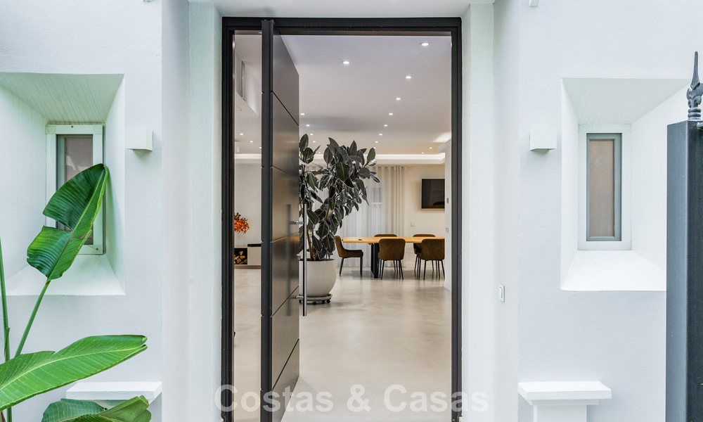 Villa de luxe contemporaine rénovée à vendre avec vue sur la mer à Sierra Blanca sur le Golden Mile de Marbella 63554