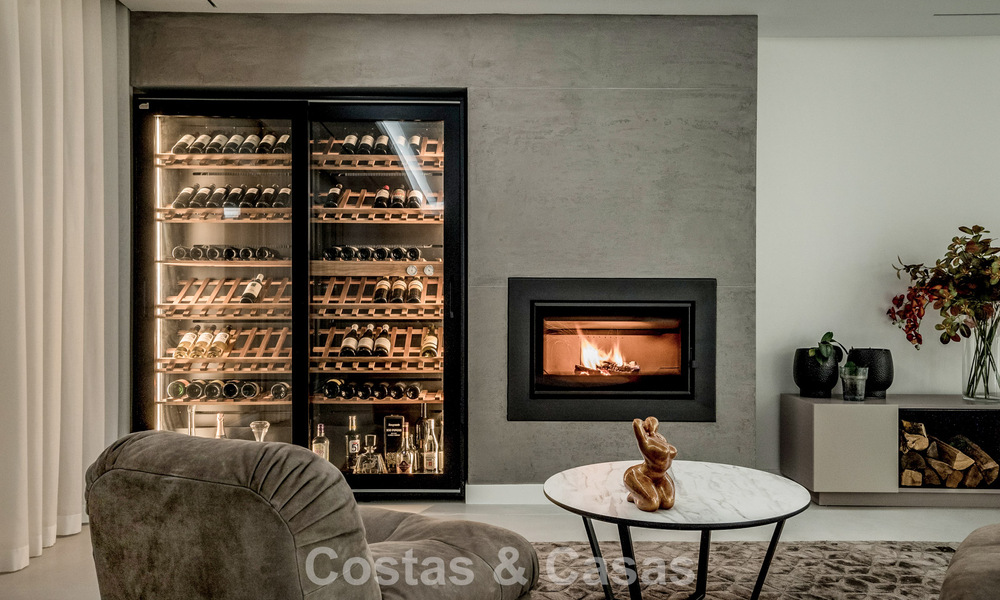 Villa de luxe contemporaine rénovée à vendre avec vue sur la mer à Sierra Blanca sur le Golden Mile de Marbella 63556