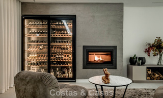 Villa de luxe contemporaine rénovée à vendre avec vue sur la mer à Sierra Blanca sur le Golden Mile de Marbella 63556 