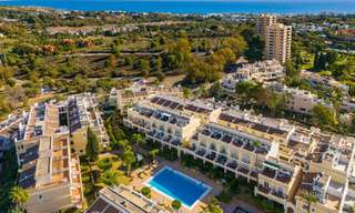 Luxueux penthouse avec vue sur la mer à vendre au cœur de la vallée du golf de Nueva Andalucia, Marbella 63465 