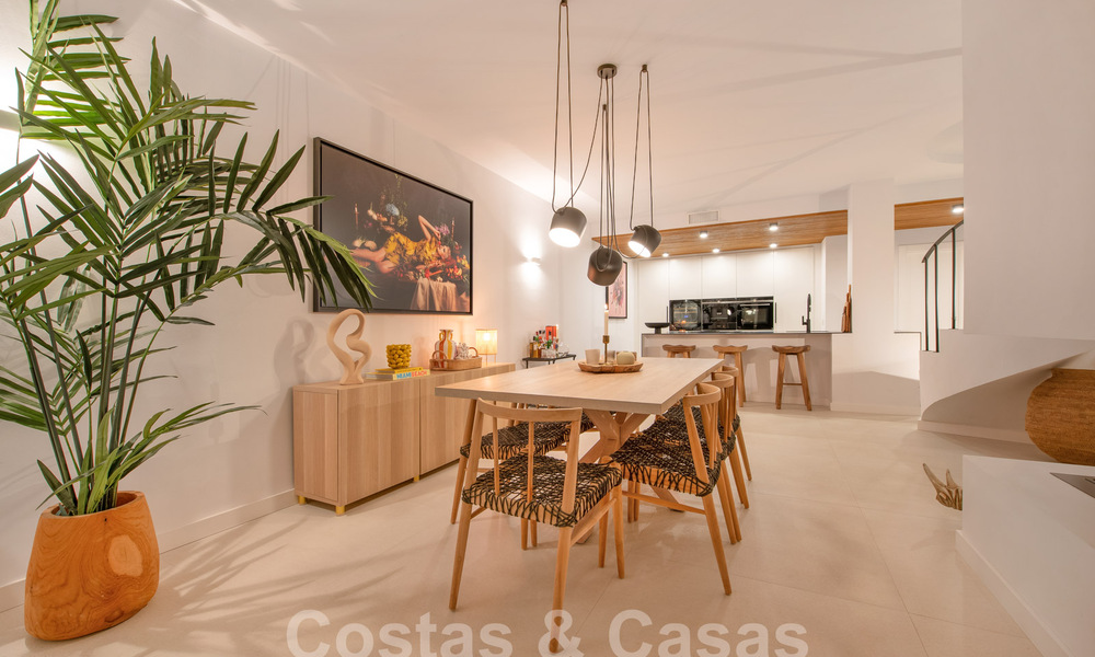 Luxueux penthouse avec vue sur la mer à vendre au cœur de la vallée du golf de Nueva Andalucia, Marbella 63478