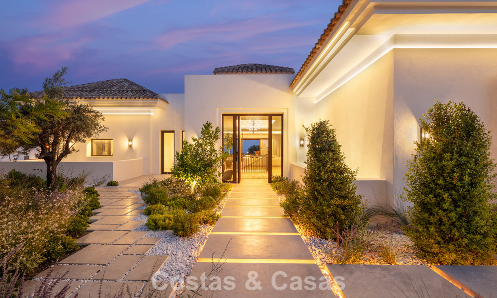 Spacieuse villa de luxe à vendre avec vue sur la mer et commodités 5 étoiles sur le Golden Mile de Marbella 63643
