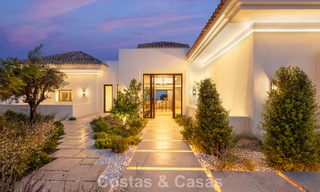 Spacieuse villa de luxe à vendre avec vue sur la mer et commodités 5 étoiles sur le Golden Mile de Marbella 63643 