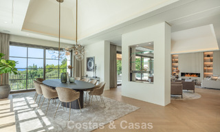 Spacieuse villa de luxe à vendre avec vue sur la mer et commodités 5 étoiles sur le Golden Mile de Marbella 63646 