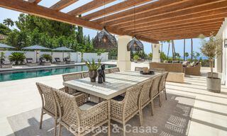 Spacieuse villa de luxe à vendre avec vue sur la mer et commodités 5 étoiles sur le Golden Mile de Marbella 63648 