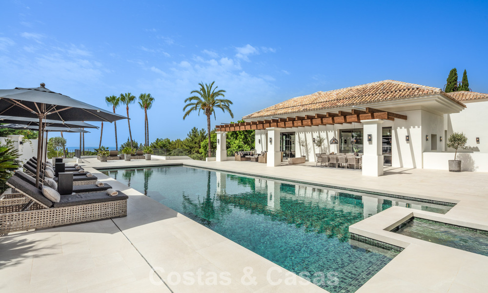 Spacieuse villa de luxe à vendre avec vue sur la mer et commodités 5 étoiles sur le Golden Mile de Marbella 63651