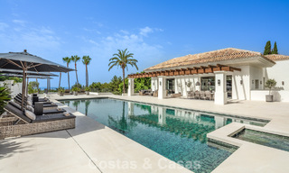 Spacieuse villa de luxe à vendre avec vue sur la mer et commodités 5 étoiles sur le Golden Mile de Marbella 63651 