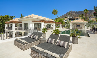 Spacieuse villa de luxe à vendre avec vue sur la mer et commodités 5 étoiles sur le Golden Mile de Marbella 63653 
